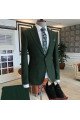 Olive Green Fashion Slim Fit One Button Prom Suit