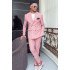 Mason Pink Double Breasted Fashion Peaked Lapel Prom Men Suit