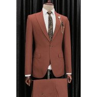 Aidan New Arrvial Slim Fit One Button Peaked Lapel Men Suit Aidan New Arrvial Slim Fit One Button Peaked Lapel Men Suit