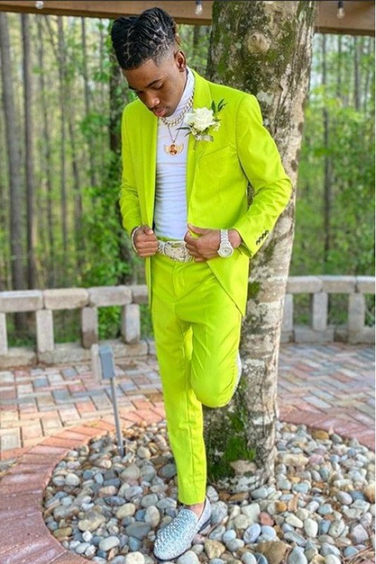 Christian New Arrival Slim Fit Notched Lapel Prom Outfits for Boy