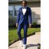 Dominic Dark Navy Close Fitting Two Pieces Men Suit for Prom