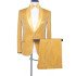 New Arrival Champagne Shawl Lapel One Button Men Suits For Prom